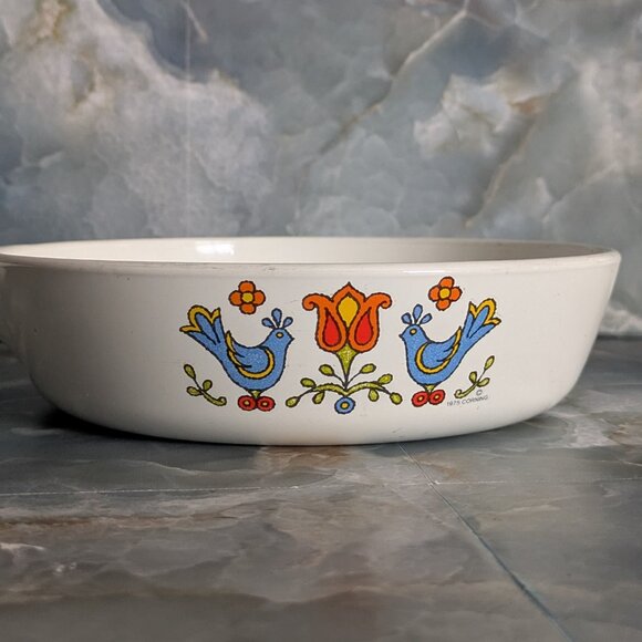 Corning Ware Country Festival Blue Bird -  P-83-B - Picture 1 of 4